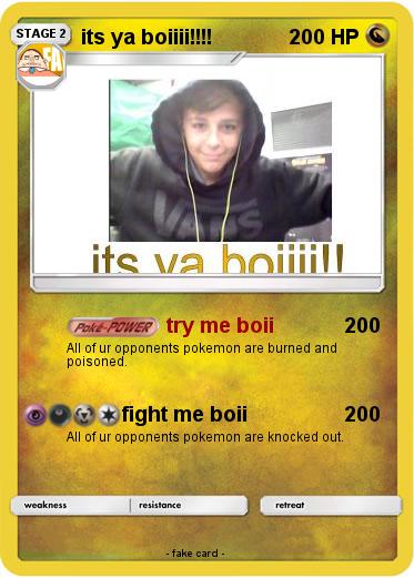 Pokemon its ya boiiii!!!!