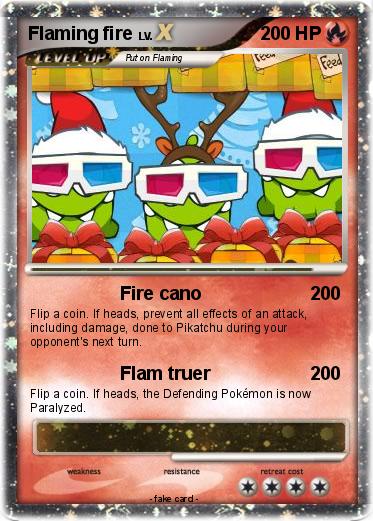 Pokemon Flaming fire
