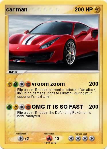 Pokemon car man