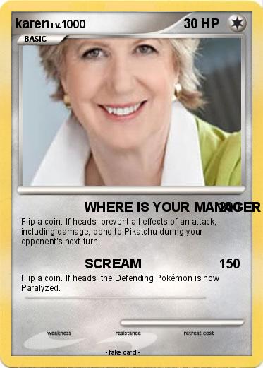 Pokemon karen