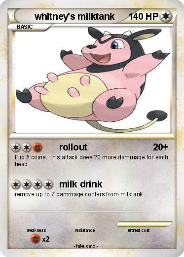Pokemon whitney's milktank