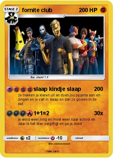 Pokemon fornite club