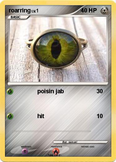 Pokemon roarring