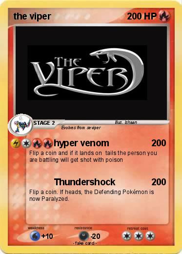 Pokemon the viper