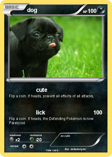 Pokemon dog