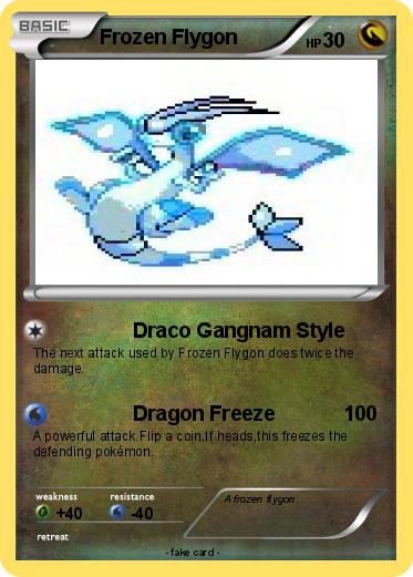 Pokemon Frozen Flygon