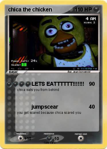 Pokemon chica the chicken