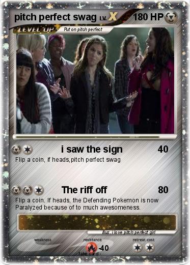Pokemon pitch perfect swag