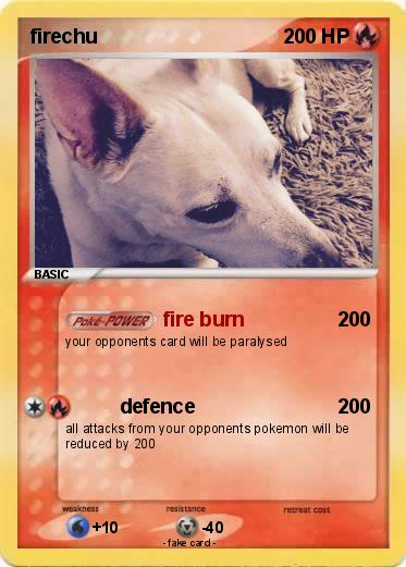 Pokemon firechu