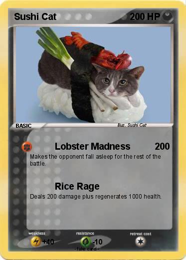 Pokemon Sushi Cat