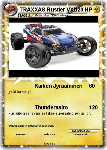 Pokemon TRAXXAS Rustler VXL