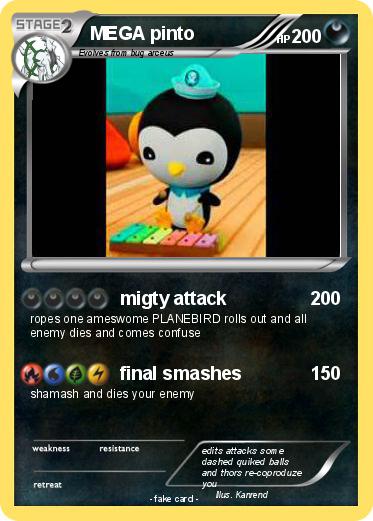 Pokemon MEGA pinto