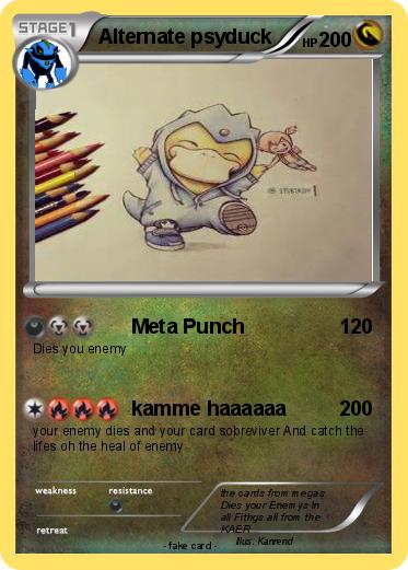 Pokemon Alternate psyduck