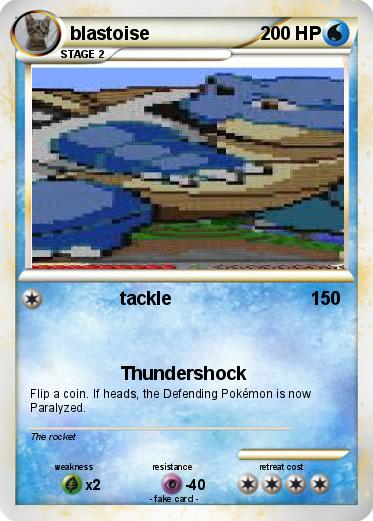 Pokemon blastoise