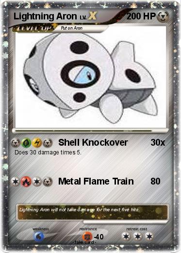 Pokemon Lightning Aron