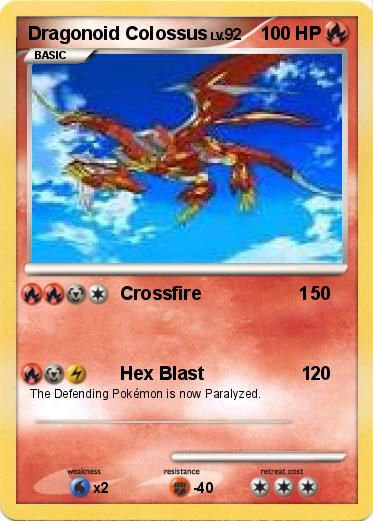 Pokemon Dragonoid Colossus