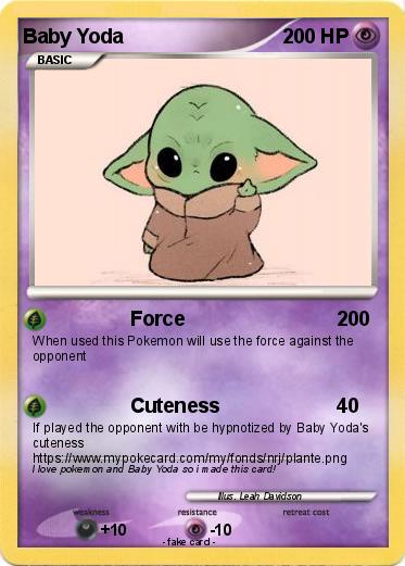 Pokemon Baby Yoda
