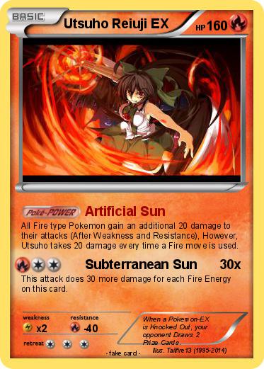Pokemon Utsuho Reiuji EX