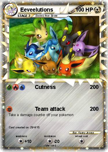 Pokemon Eeveelutions