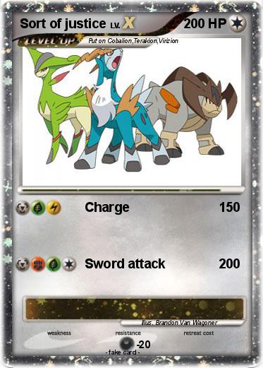 Pokemon Sort of justice