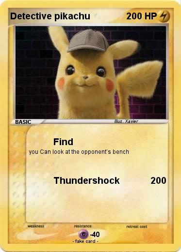 Pokemon Detective pikachu