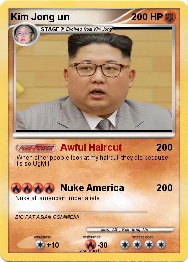 Pokemon Kim Jong un