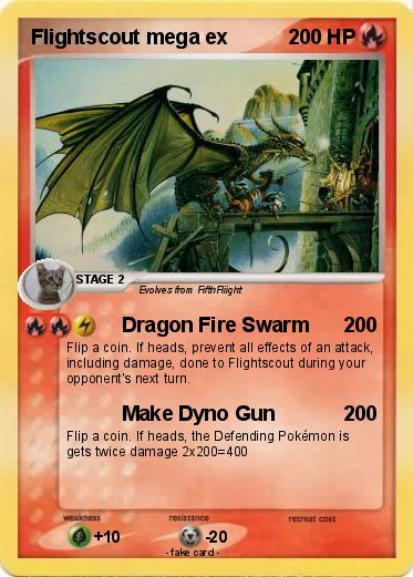Pokemon Flightscout mega ex