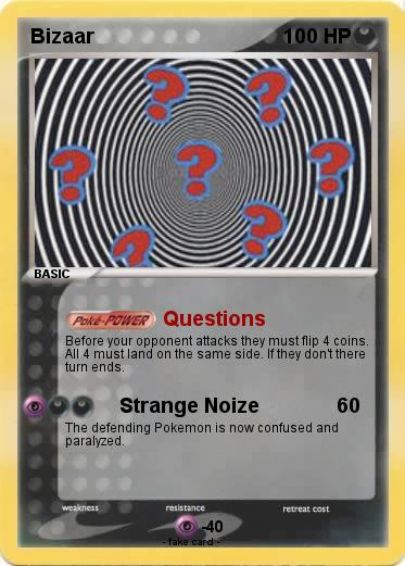 Pokemon Bizaar