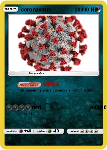 Pokemon coronavirus