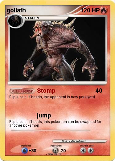 Pokemon goliath