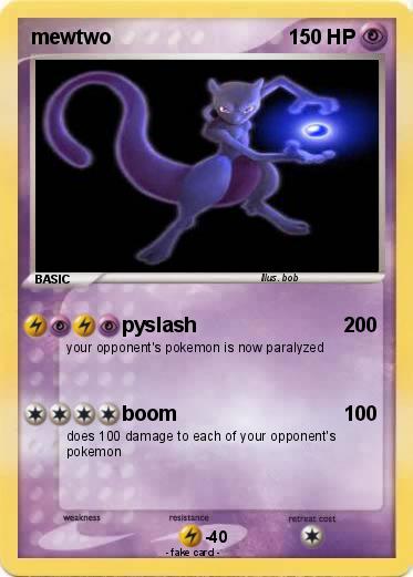 Pokemon mewtwo