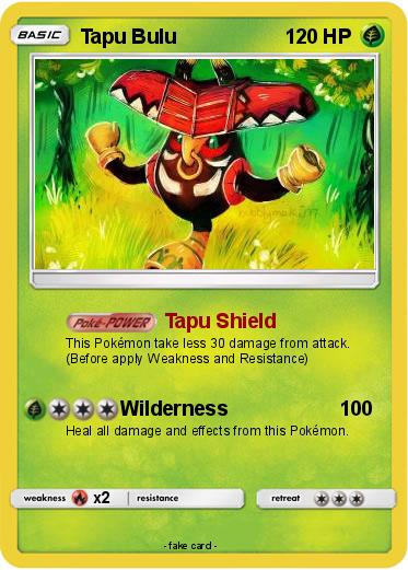 Pokemon Tapu Bulu