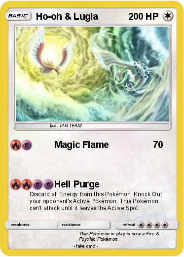 Pokemon Ho-oh & Lugia