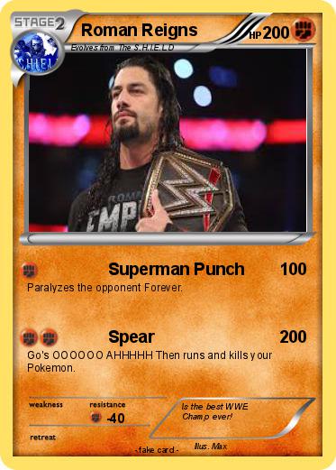 Pokemon Roman Reigns