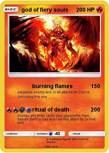 Pokemon god of fiery souls