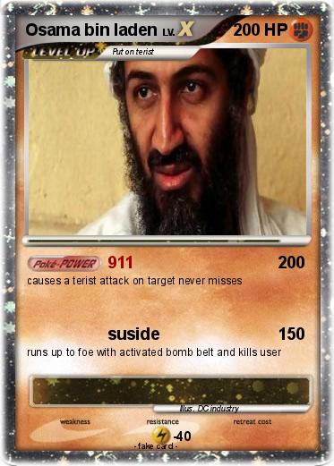 Pokemon Osama bin laden