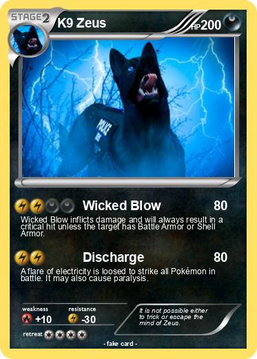 Pokemon K9 Zeus