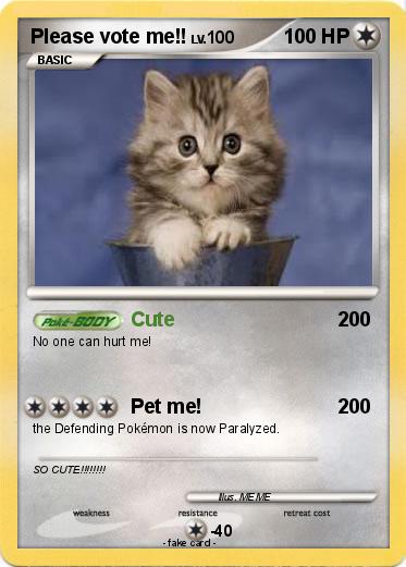 Pokemon Please vote me!!