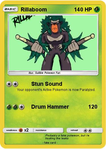 Pokemon Rillaboom