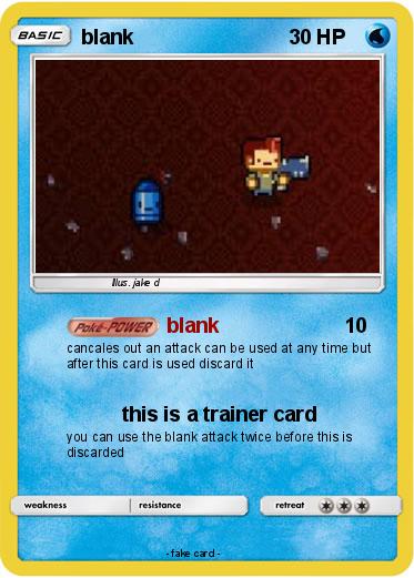Pokemon blank