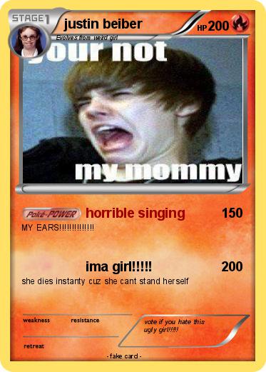 Pokemon justin beiber