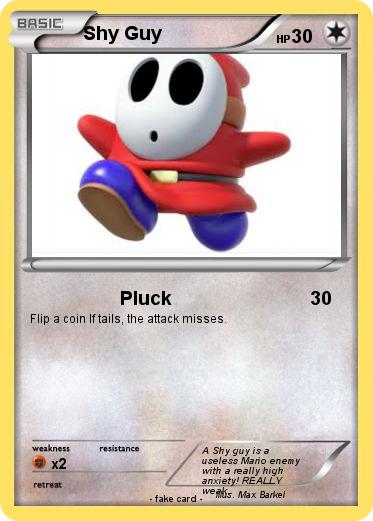 Pokemon Shy Guy