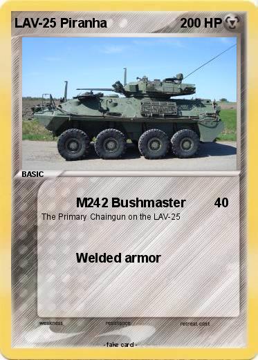 Pokemon LAV-25 Piranha
