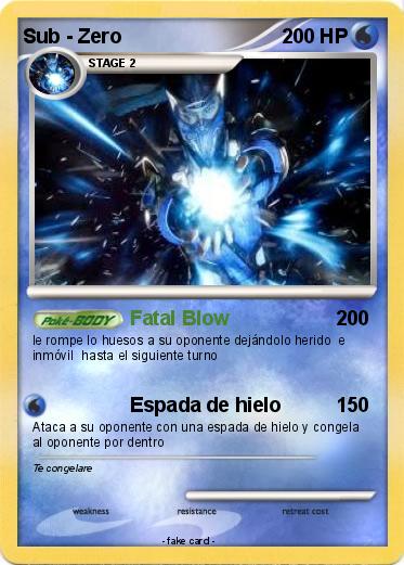 Pokemon Sub - Zero