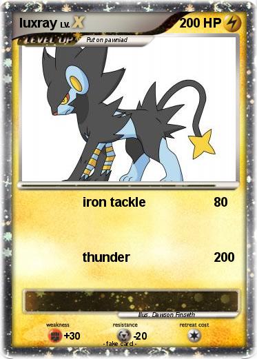 Pokemon luxray