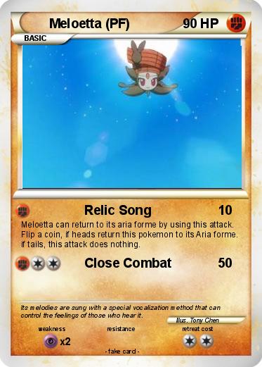 Pokemon Meloetta (PF)