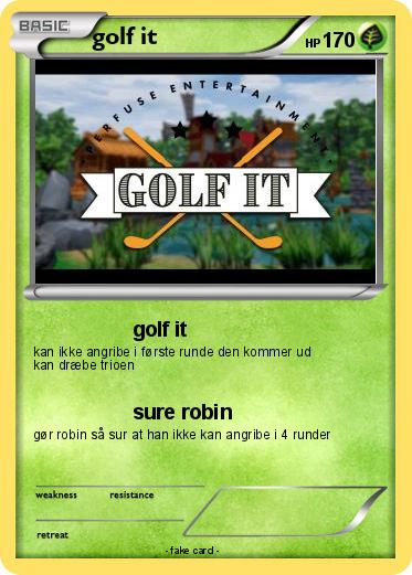 Pokemon golf it