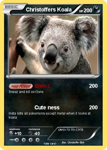 Pokemon Christoffers Koala