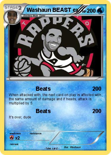 Pokemon Washaun BEAST ex