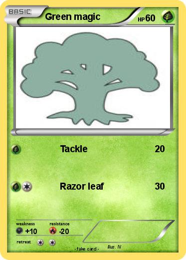 Pokemon Green magic
